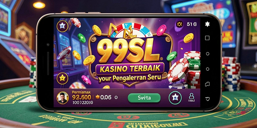 Gameplay menarik dari 99SL yang menggambarkan suasana kasino.