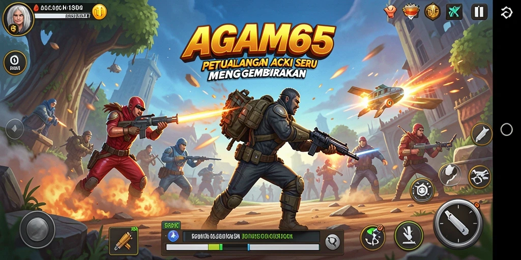 Tampilan gameplay AGAM66 yang menegangkan dan mendebarkan.