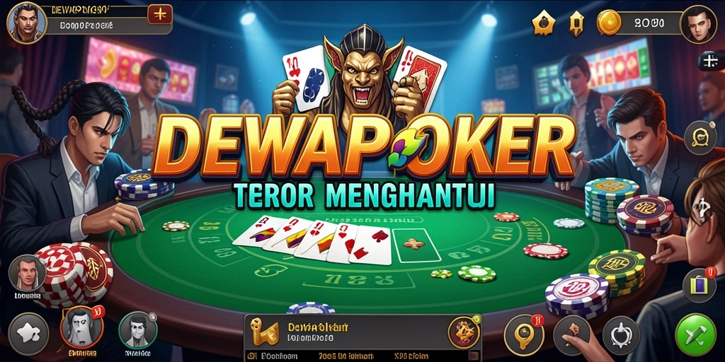 Gameplay DEWAPOKER yang penuh ketegangan dan kengerian.