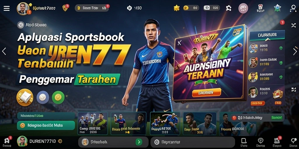 Tampilan gameplay Sportsbook DUREN777 yang menarik dan interaktif.