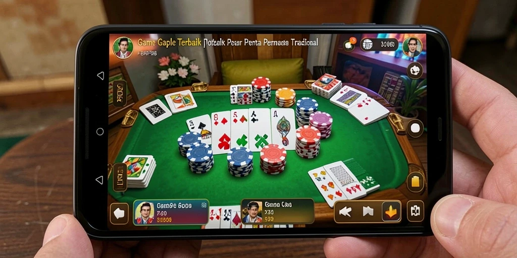 Tampilan gameplay <strong>FBRP88</strong> dengan grafik yang menarik dan suasana permainan Gaple.