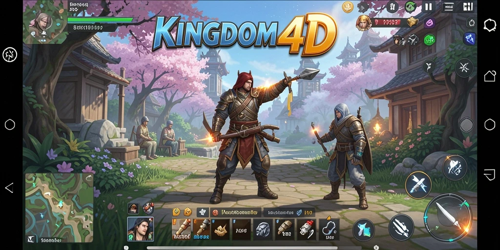 Tangkapan layar utama KINGDOM4D menampilkan gameplay Simulation yang mendebarkan.