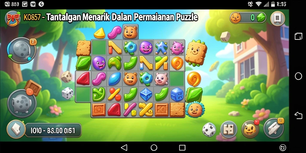 Gameplay menarik dari KO857 yang menantang pikiran Anda.