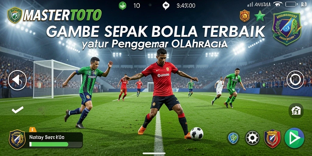 Tampilan menakjubkan dari pertandingan sepak bola MASTERTOTO.