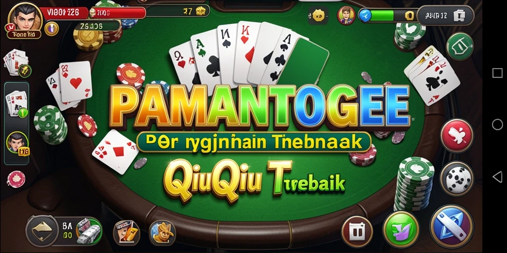 Tampilan gameplay seru dari PAMANTOGEL untuk permainan QiuQiu.