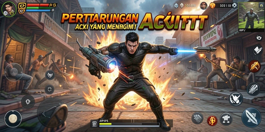 Tampilan menarik dari gameplay RPVIP5 dengan aksi pertarungan yang seru.